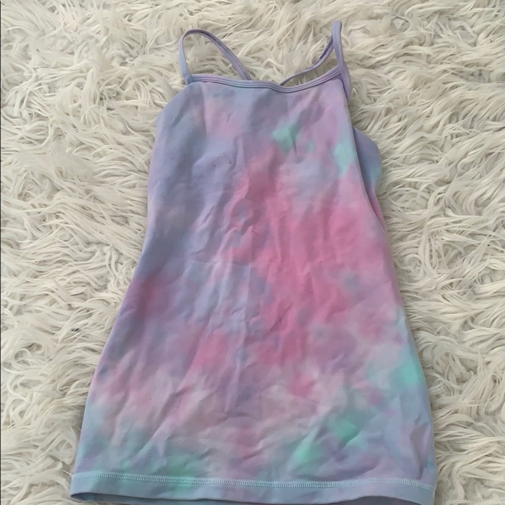 self tye dye ivivva top